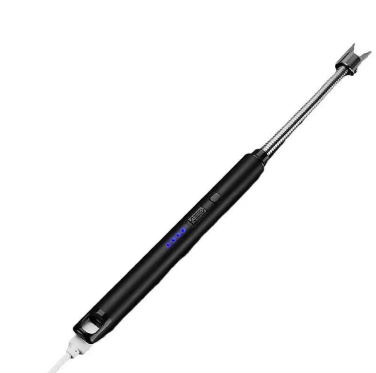 Downtown Electric Arc Lighter for Kitchen, USB Rechargeable Plasma Lighter with Long Flexible Neck, Windproof Flameless Lighter for Gas Stove BBQ Candles and Camping Use