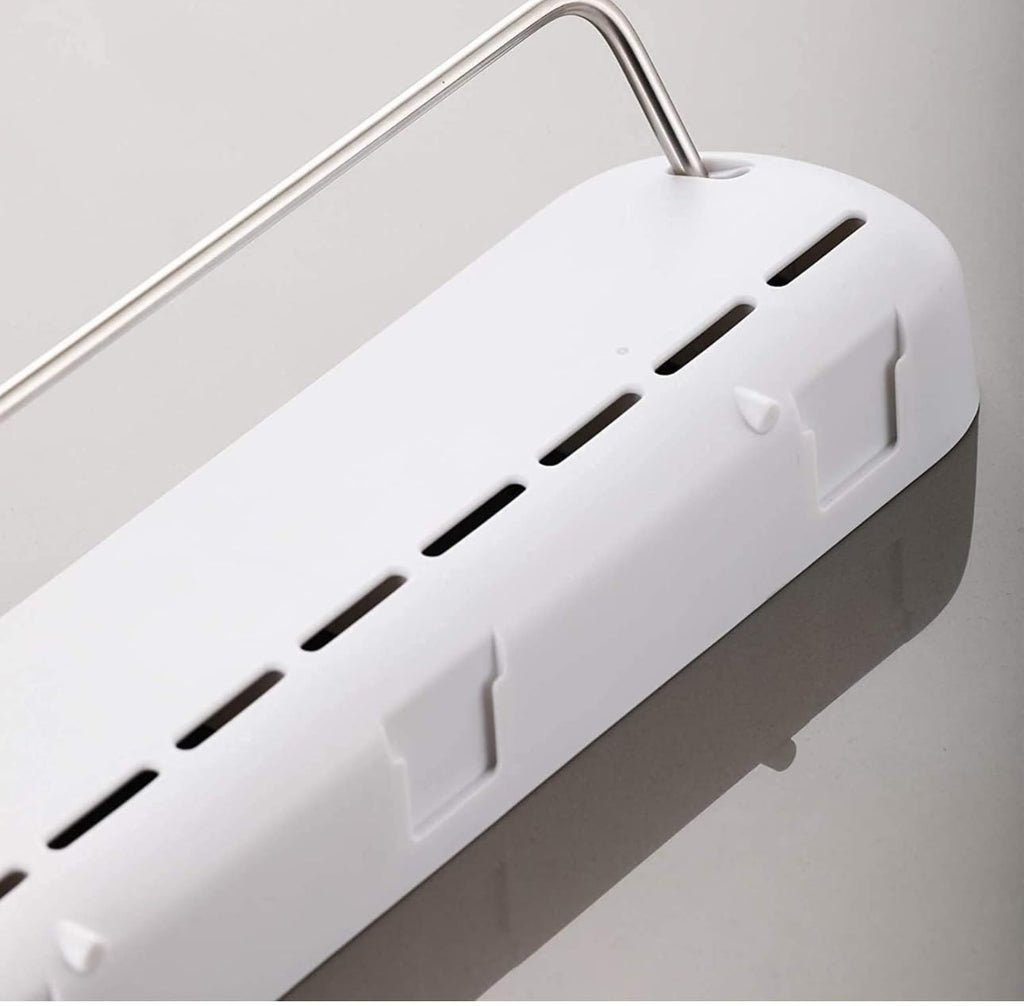 Downtown Wall Mounted Bathroom Shelf, Shower Caddy and Kitchen Rack with Towel Bar