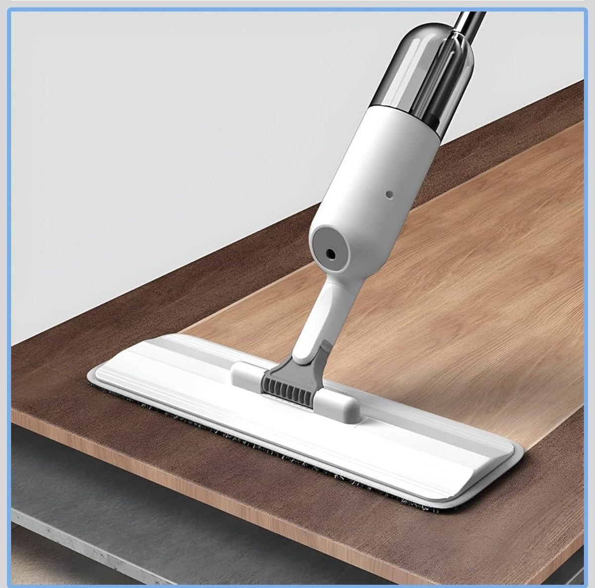 Downtown Spray Mop Floor Cleaning System, Refillable Water Tank and 360 Degree Rotating Head for Home Floor Cleaning