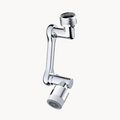 Downtown Sink Arm Faucet Extender, Easy Installation Tap Extension, Flexible Water Outlet Attachment for Kitchen Bathroom Sink Washing and Daily Cleaning Use
