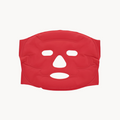Downtown Red Magnetic Therapy Gel Face Mask, Cooling Ice Beads Massage Cover for Skincare, Reusable Hot and Cold Therapy Mask for Relaxation Puffiness and Stress Relief