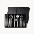 Downtown Stainless Steel Cutlery Set Premium Silver Flatware Set Fork Knife Spoon Dining Set Modern Kitchen Tableware