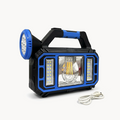 Downtown Rechargeable Emergency LED Lantern with Flashlight and Side Lights – Portable Multi Function Camping Light with USB Charging