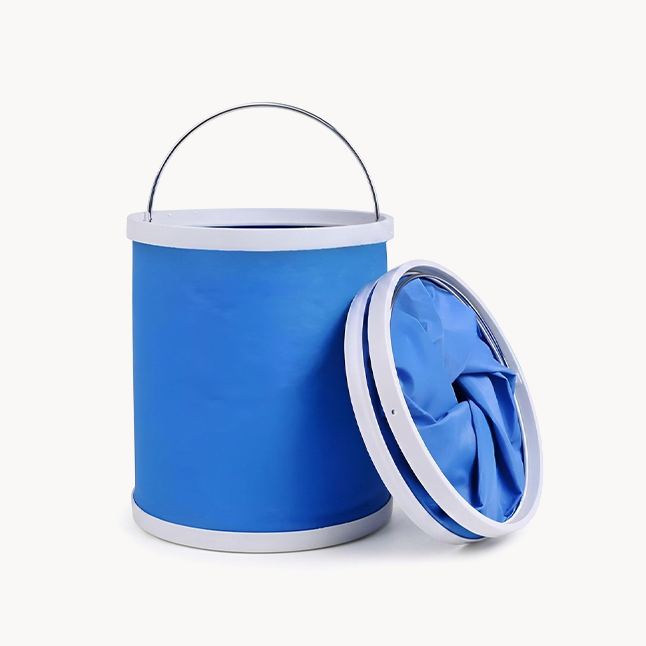 Downtown Collapsible Folding Bucket 13L Portable Water Container Outdoor Camping Cleaning Bucket