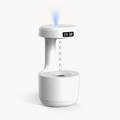 Downtown Ultrasonic Air Humidifier with LED Display Quiet Desk Humidifier USB Rechargeable Water Drop Mist Aroma Diffuser