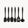 Downtown Silicone Kitchen Utensil Mini Set – Heat Resistant Non Stick Cooking Tools with Hanging Ring Set