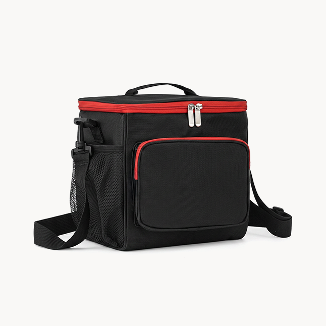 Downtown Insulated Lunch Bag Large Capacity Cooler Bag Thermal Food Storage Tote with Shoulder Strap for Work Travel Picnic