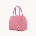 Downtown Insulated Lunch Bag Large Capacity Cooler Bag Thermal Food Storage Tote with Handle for Work Travel Picnic (Pink)
