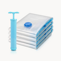 Downtown Vacuum Storage Bags Set with Hand Pump Mixed Sizes Space Saving Compression Bags