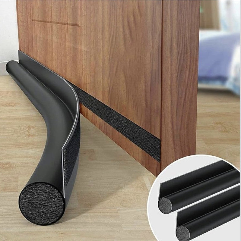 Downtown Door Draft Stopper Under Door Seal Strip Soundproof Wind Dust Blocker Insulation Strip