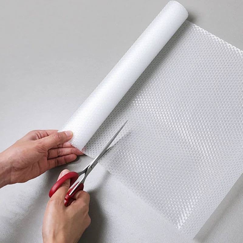 Downtown Drawer Liner Mat Non Slip Waterproof Shelf Liner Kitchen Cabinet Anti Slip Mat Roll Cuttable Organizer