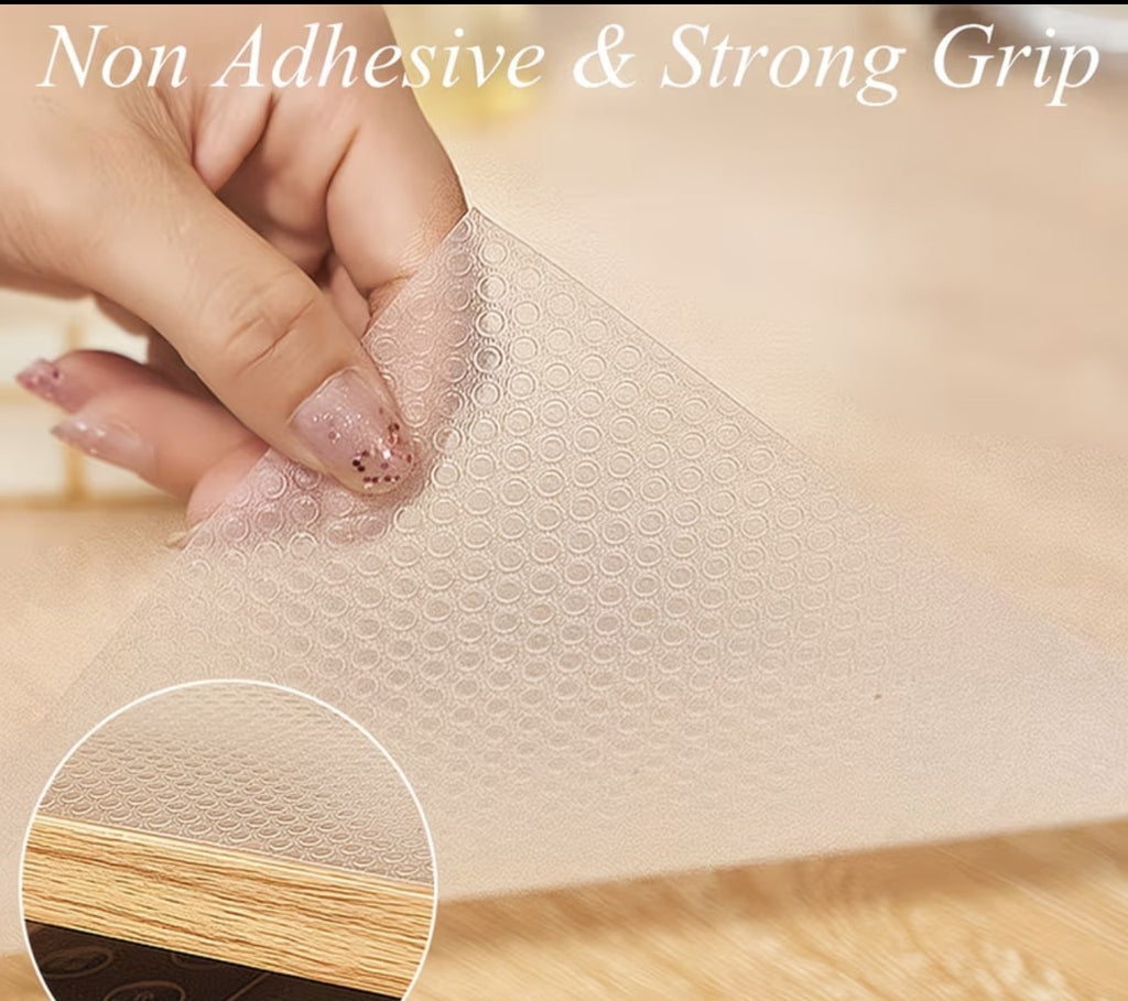 Downtown Drawer Liner Mat Non Slip Waterproof Shelf Liner Kitchen Cabinet Anti Slip Mat Roll Cuttable Organizer